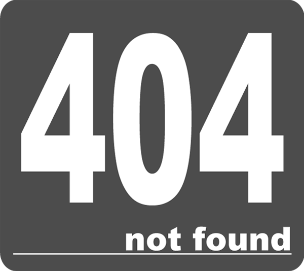 404 not found